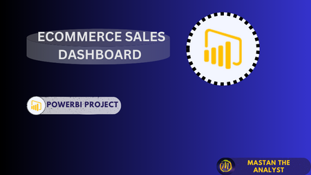 ECOMMERCE SALES DASHBOARD